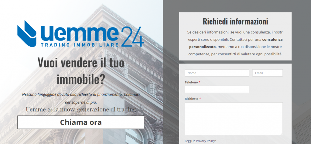 Cos'è una Landing page - Thomas Poli digital marketing